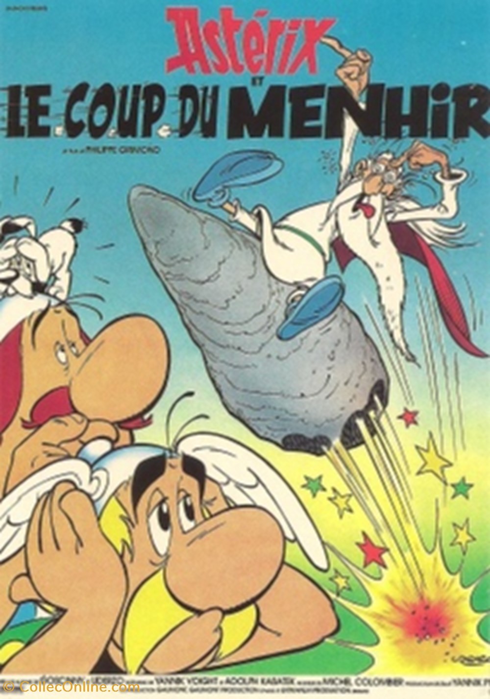 Astérix et le coup du menhir cartes postales autres asterix et le coup du menhir