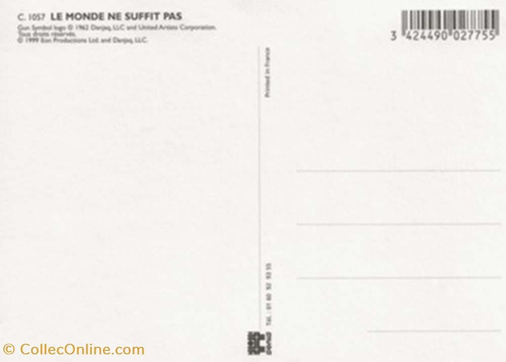 Le monde ne suffit pas cartes postales autres le monde ne suffit pas