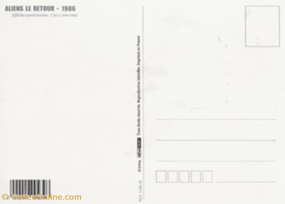 Aliens cartes postales autres aliens