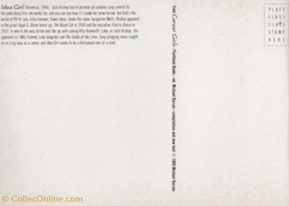 cartes postales autres idea girl