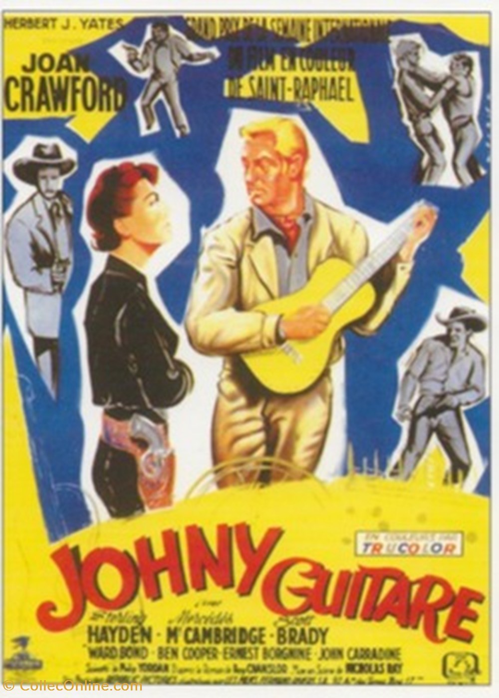 cartes postales autres johnny guitare