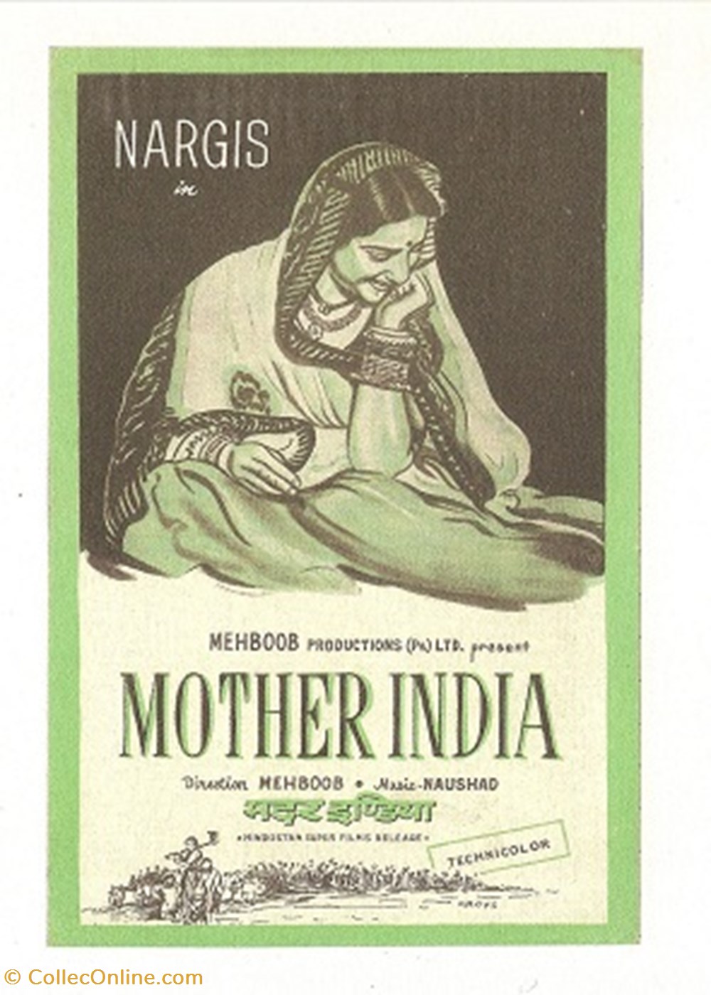 cartes postales autres mother india