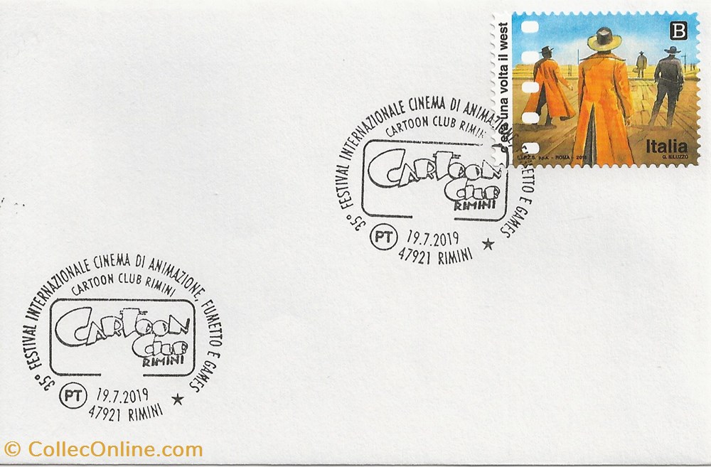 timbres rimini italie 2019 35 festival internazionale cinema di animazione fumetto e games
