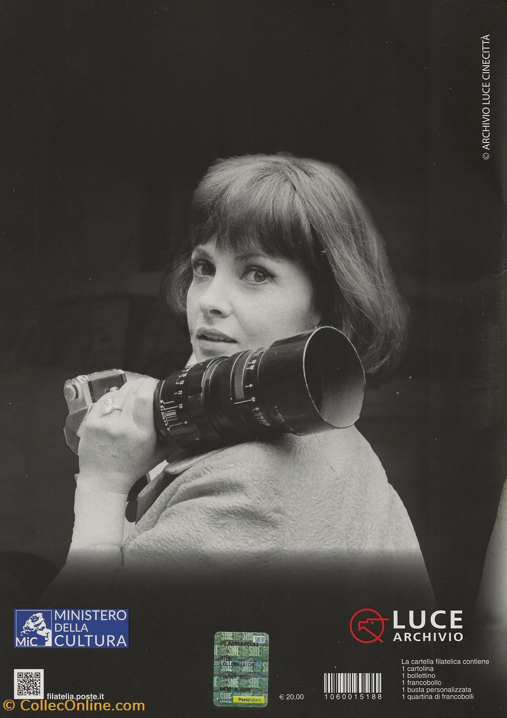 ZZZ Folder (Italie) 2023 Gina Lollobrigida 5 timbres zzz folder italie 2023 gina lollobrigida