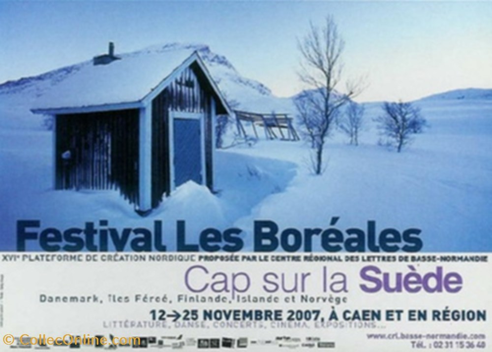 Caen Festival les boréales 2007 cartes postales autres caen festival les boreales 2007
