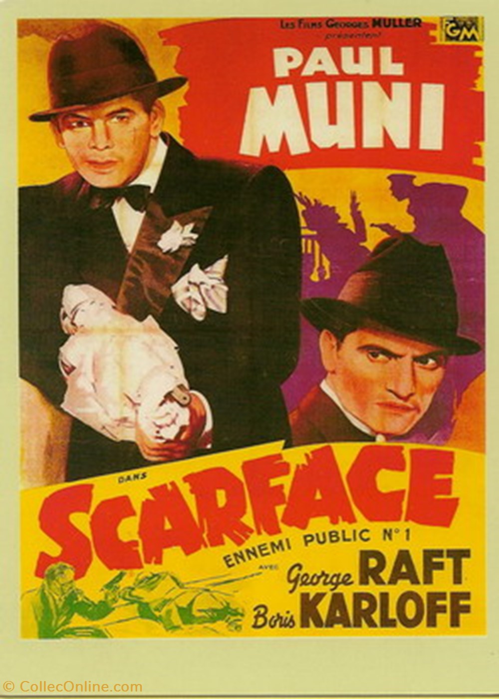 Scarface cartes postales autres scarface