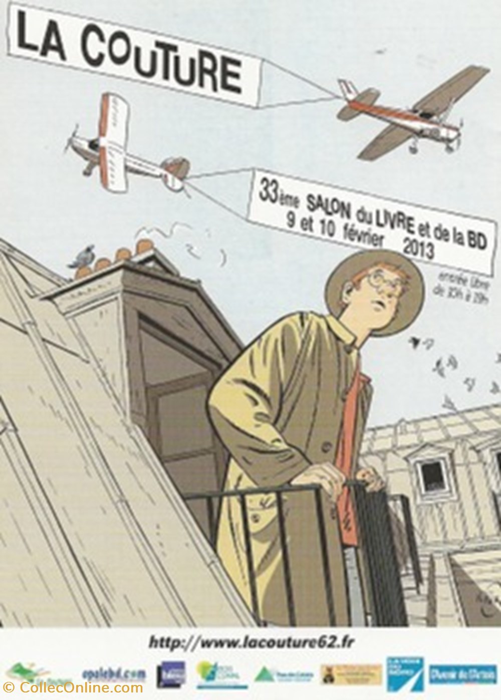 La Couture (62) 2013 cartes postales bande dessinee la couture 62 2013
