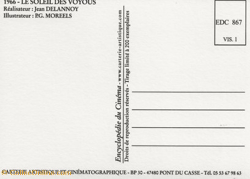 cartes postales autres le soleil des voyous