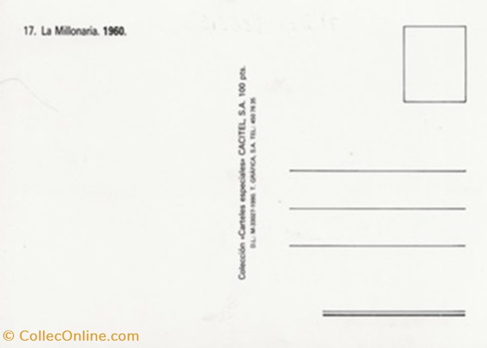 cartes postales autres la millonaria