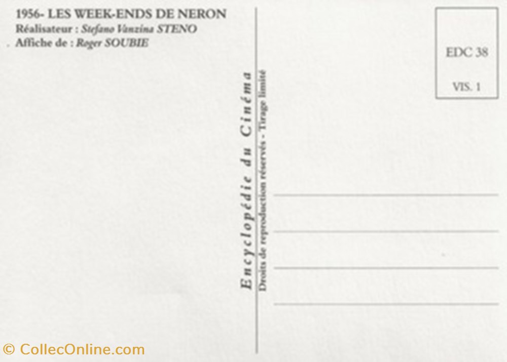 Les week ends de Neron cartes postales autres les week ends de neron