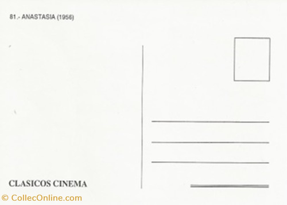 Anastasia cartes postales autres anastasia