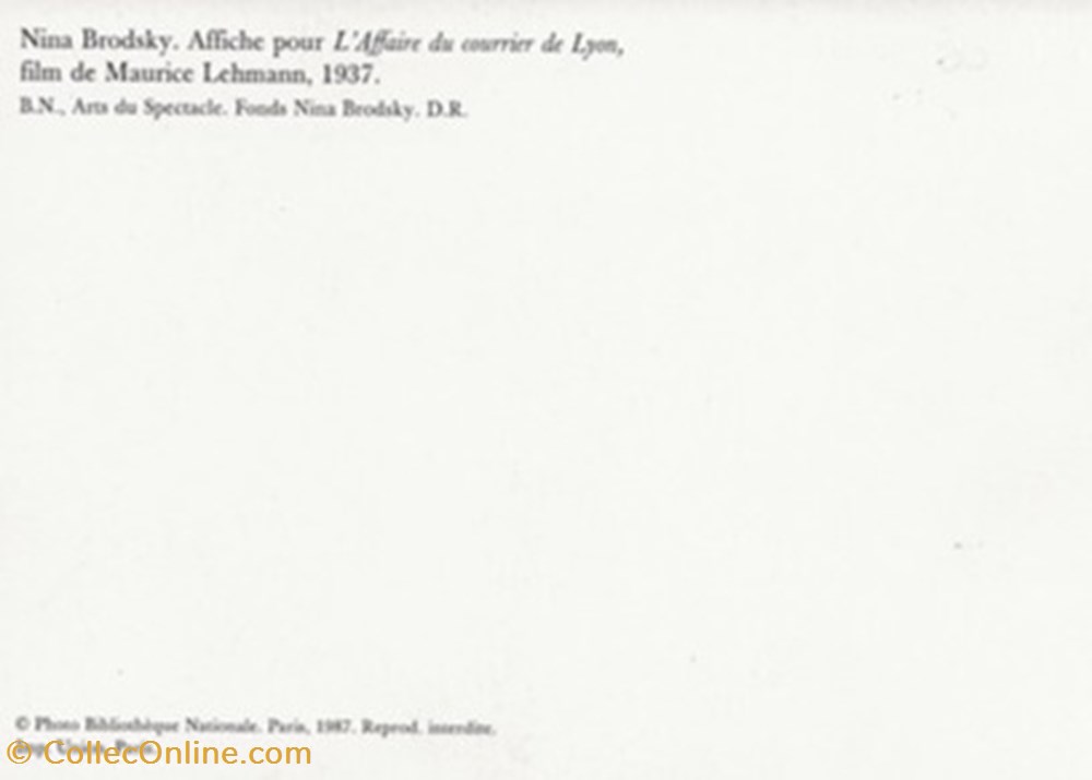 cartes postales autres l affaire du courrier de lyon