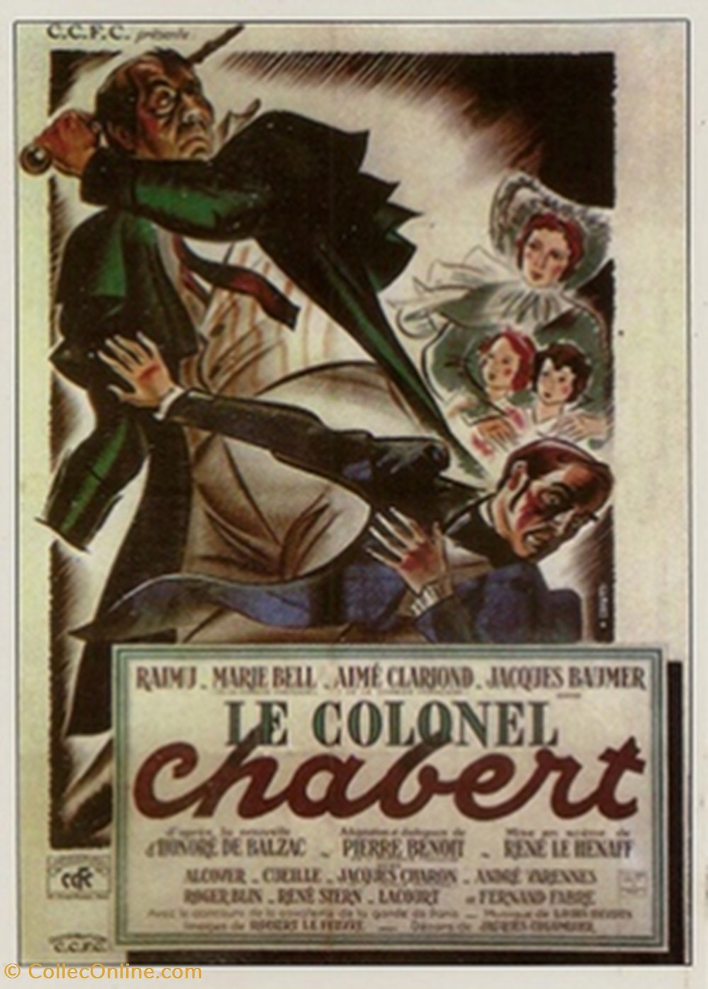 Le colonel Chabert cartes postales autres le colonel chabert