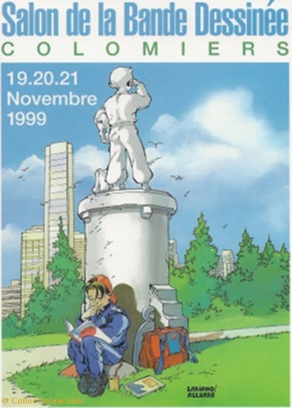 Colomiers (31) 1999 cartes postales bande dessinee colomiers 31 1999