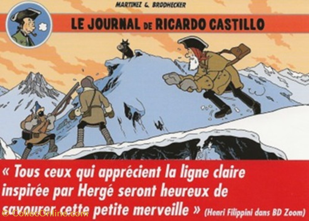 Ricardo Castillo cartes postales bande dessinee ricardo castillo