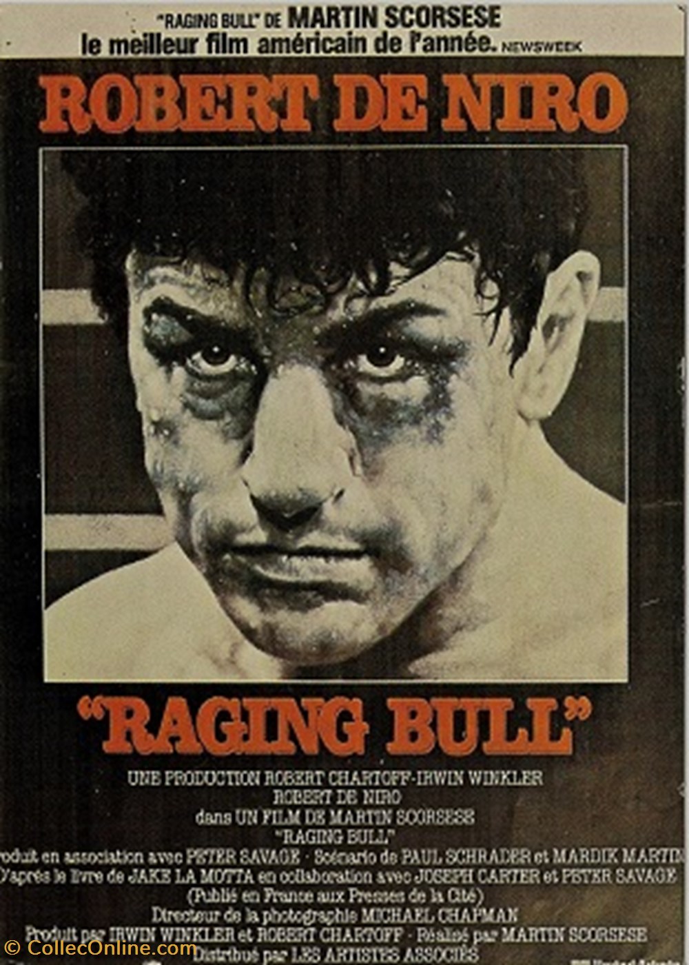 Raging bull cartes postales autres raging bull