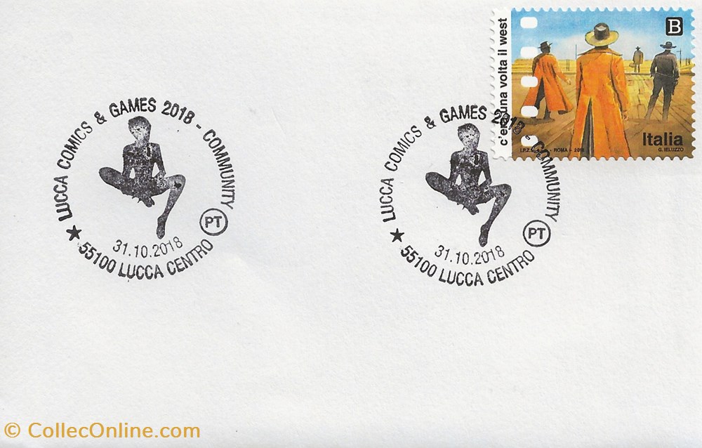 Lucca (Italie) 2018 Lucca comics & games timbres lucca italie 2018 lucca comics games