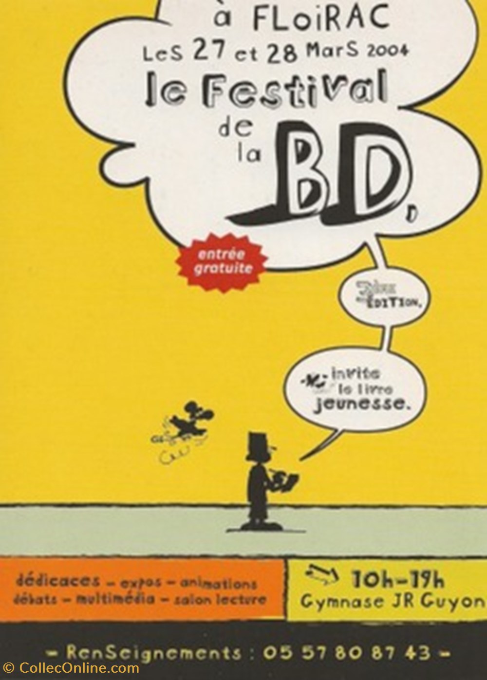 cartes postales bande dessinee floirac 33 2004