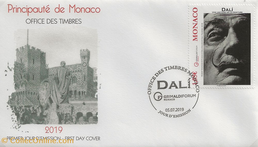 Monaco (Principauté de Monaco) 2019 timbres monaco principaute de monaco 2019