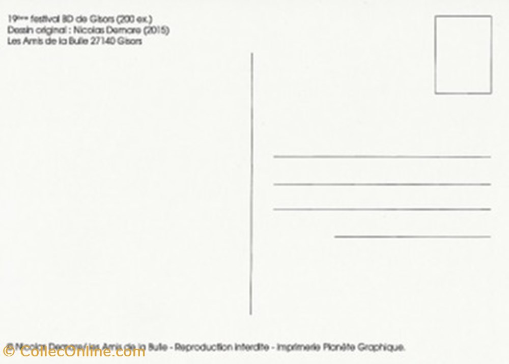 Gisors (27) 2015 cartes postales bande dessinee gisors 27 2015