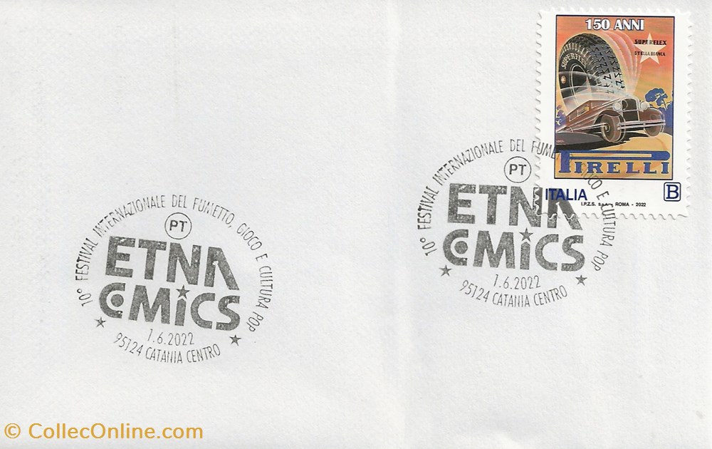 timbres catania italie 2022 10 festival internazionale del fumetto gioco e cultura pop