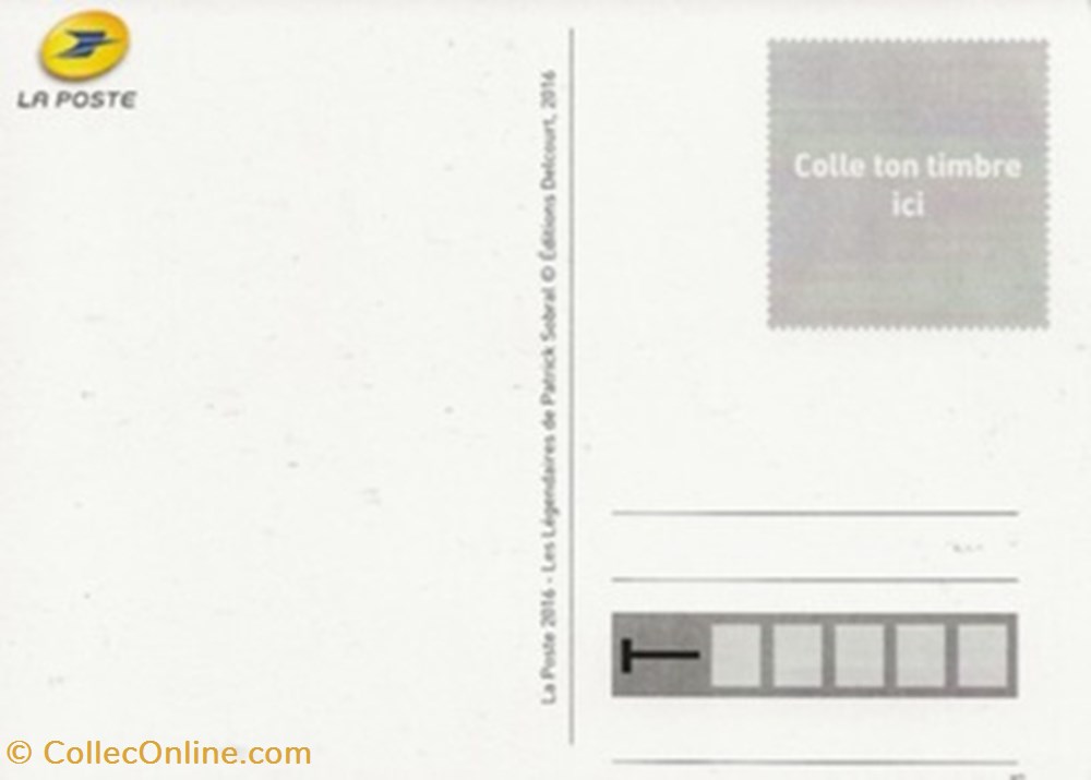 cartes postales bande dessinee les legendaires