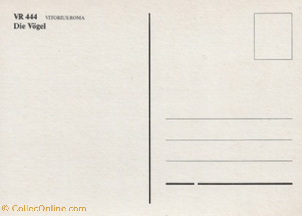 cartes postales autres die vogel