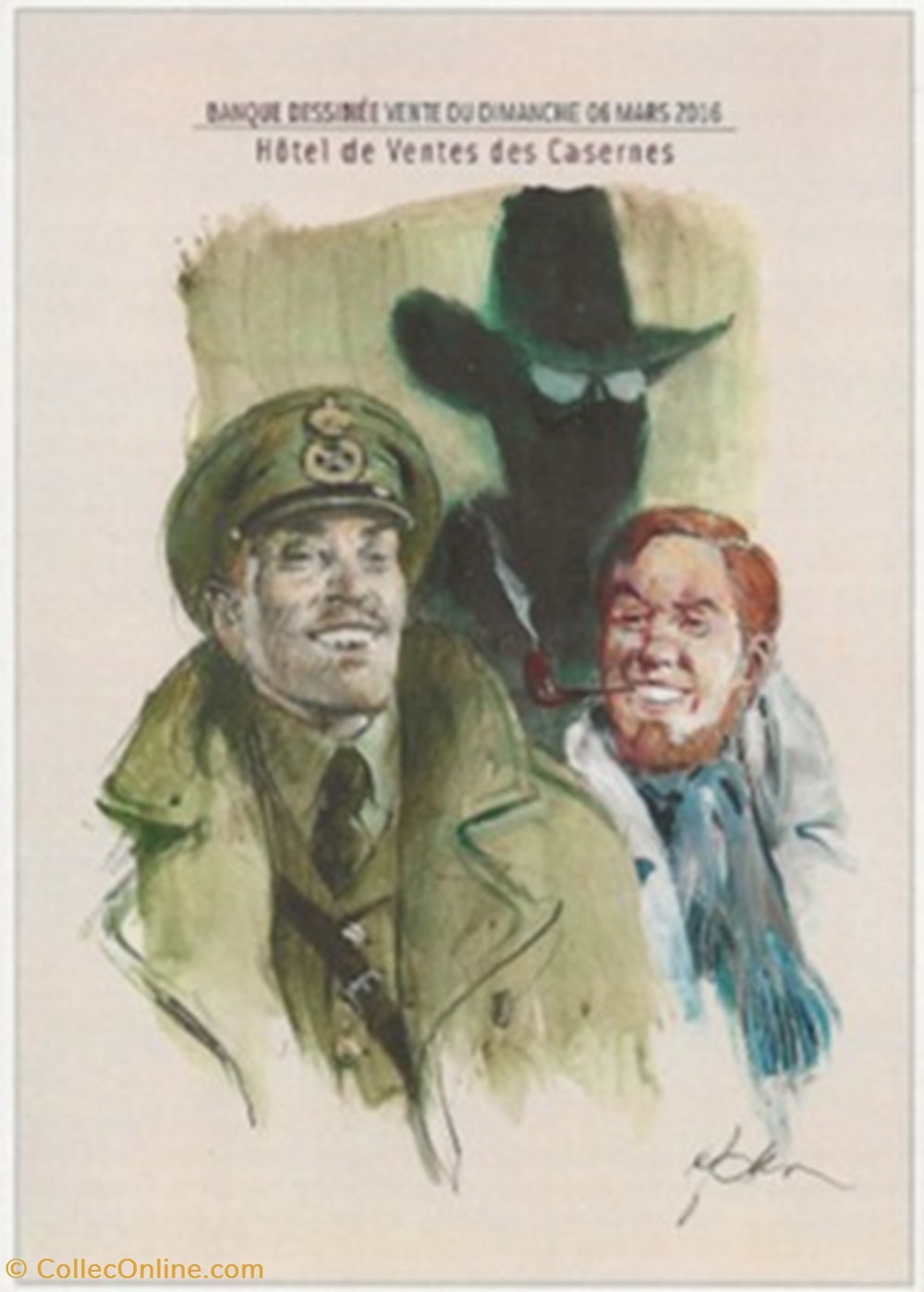 Banque Dessinée 44 160306 cartes postales bande banque dessinee 44 160306