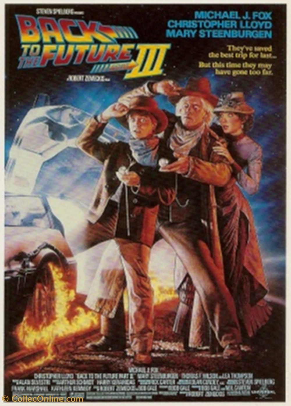 cartes postales autres back to the future iii