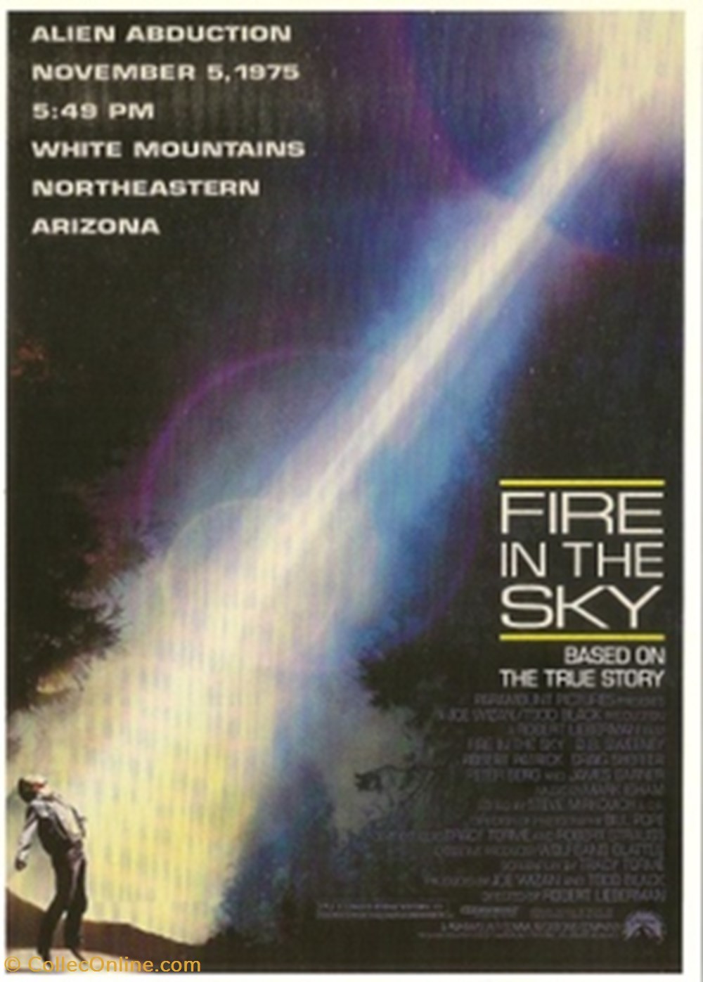 cartes postales autres fire in the sky