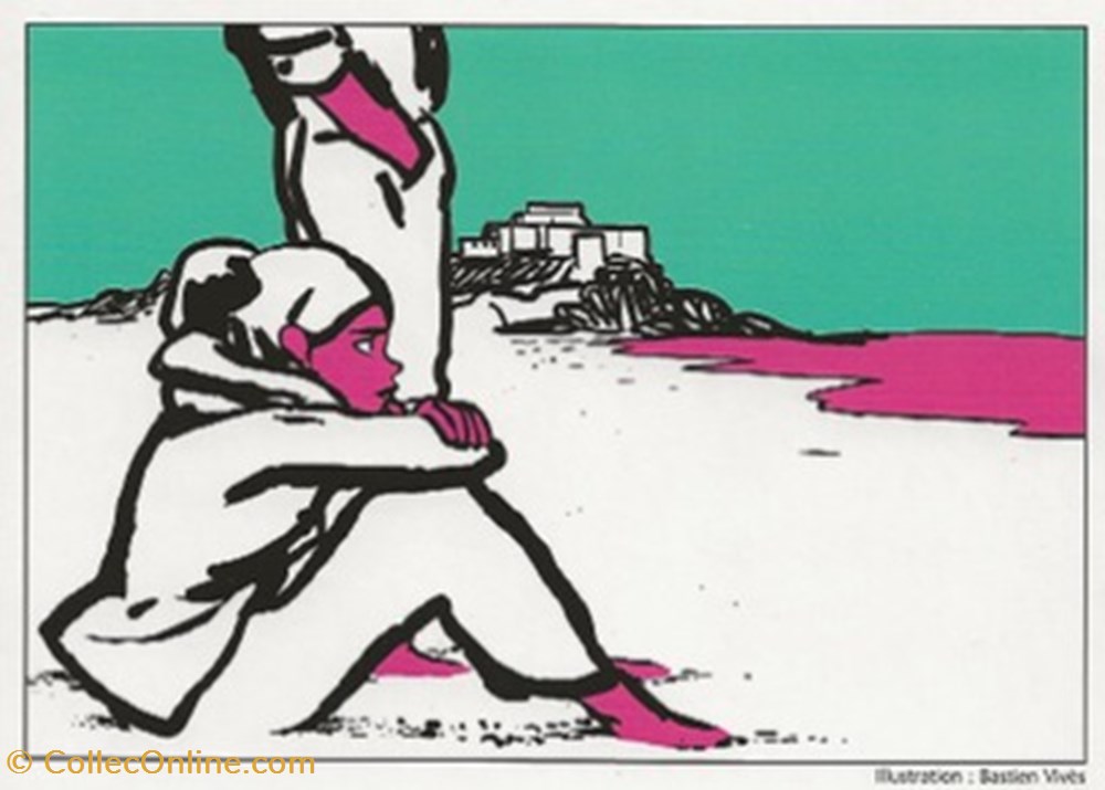 cartes postales bande dessinee saint malo 35 2009
