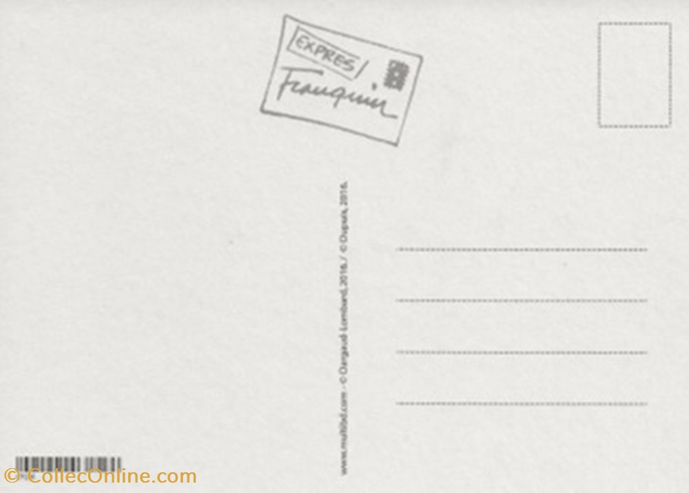 Gaston Lagaffe cartes postales bande dessinee gaston lagaffe