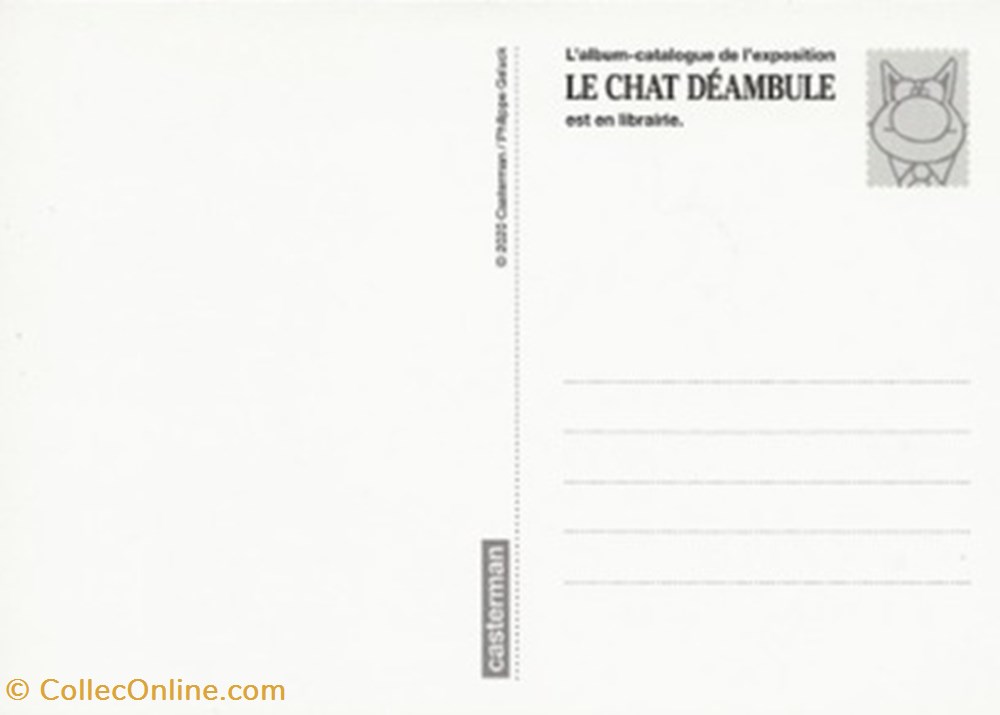 Le chat cartes postales bande dessinee le chat
