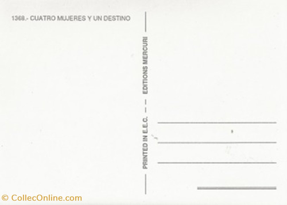 Cuatro mujeres y un destino cartes postales autres cuatro mujeres y un destino