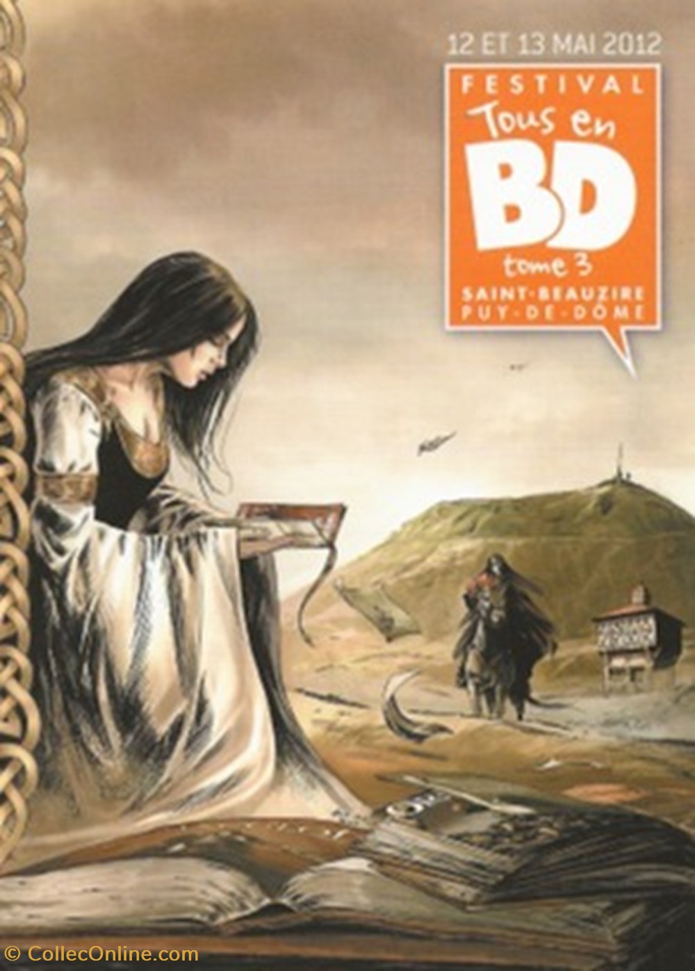 cartes postales bande dessinee saint beauzire 63 2012
