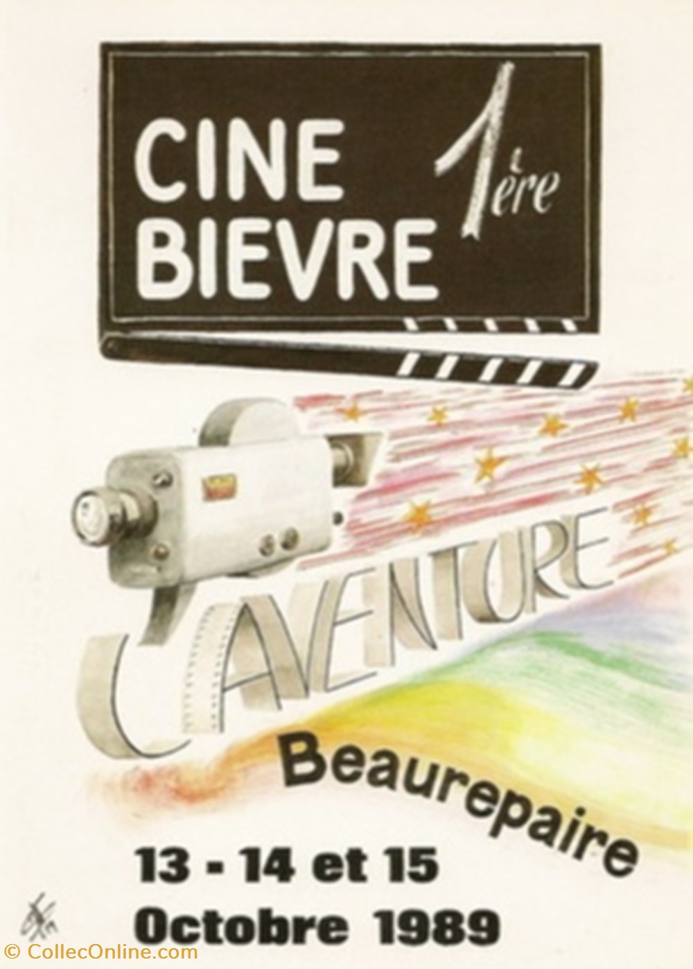 Beaurepaire Ciné bièvre 1989 cartes postales autres beaurepaire cine bievre 1989