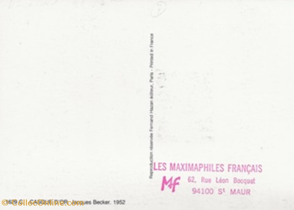 Casque d'or 4 cartes postales autres casque or