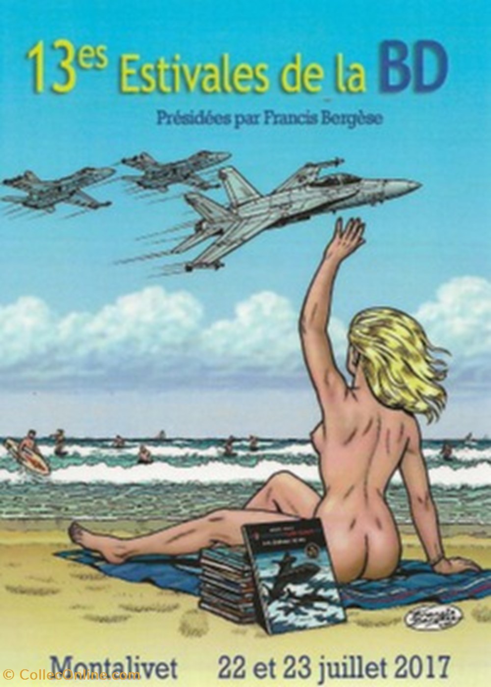 cartes postales bande dessinee montalivet 33 2017