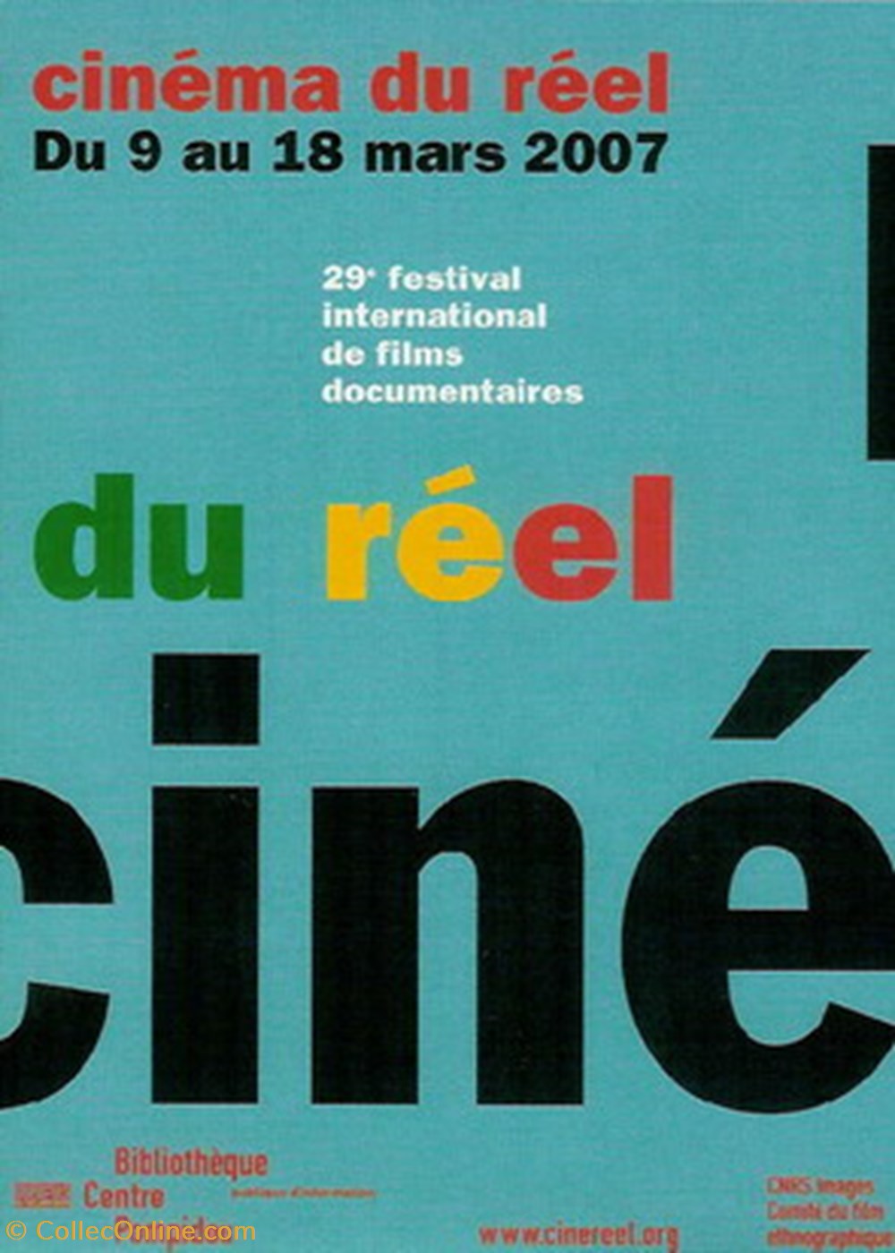 Paris Festival cinéma du réel 2007 cartes postales autres paris festival cinema du reel 2007