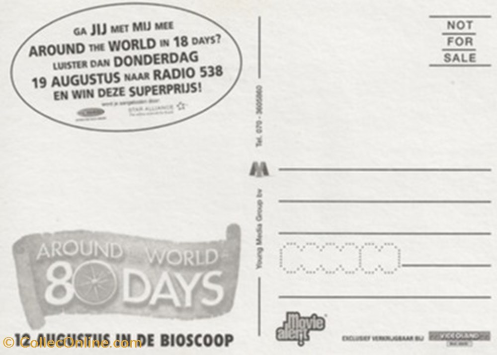 Around the world in 80 days cartes postales autres around the world in 80 days