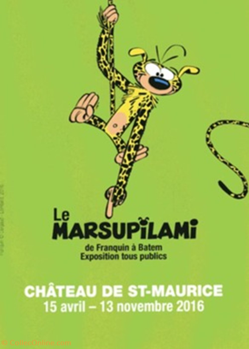 Marsupilami cartes postales bande dessinee marsupilami