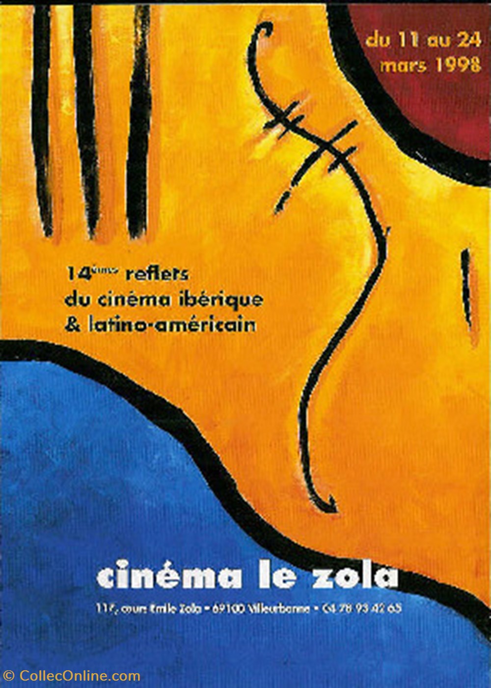 cartes postales autres villeurbanne reflets du cinema iberique latino americain 1998