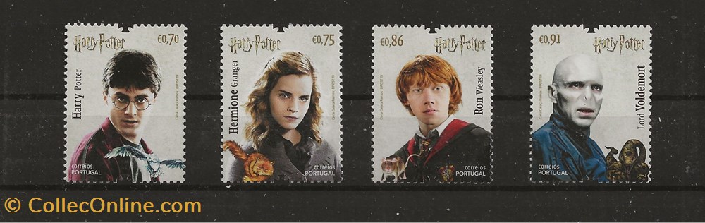 ZZZ Bloc (Portugal) 2019 Harry Potter timbres zzz bloc portugal 2019 harry potter