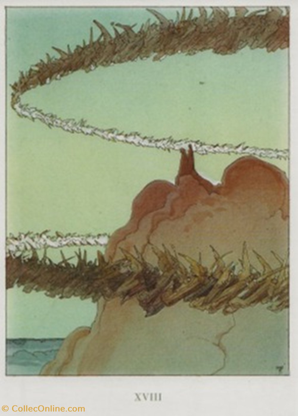 cartes postales bande dessinee paradiso