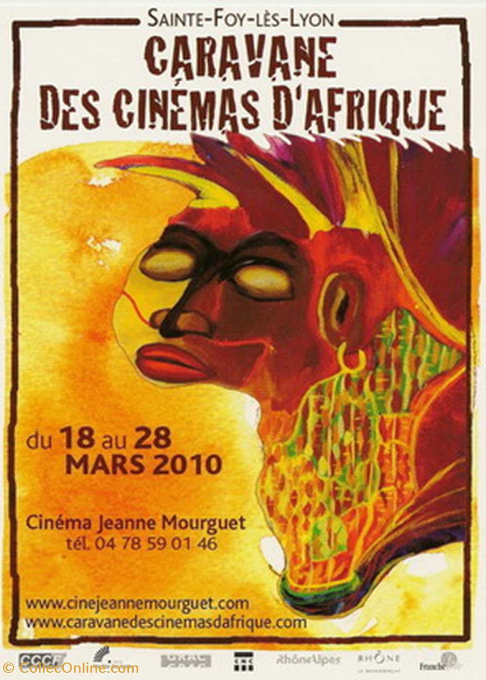 Sainte Foy lès Lyon Caravane des cinémas d'Afrique 2010 cartes postales autres sainte foy les lyon caravane des cinemas afrique 2010
