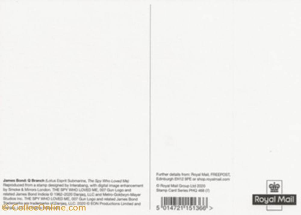 The spy who loved me 4 cartes postales autres the spy who loved me
