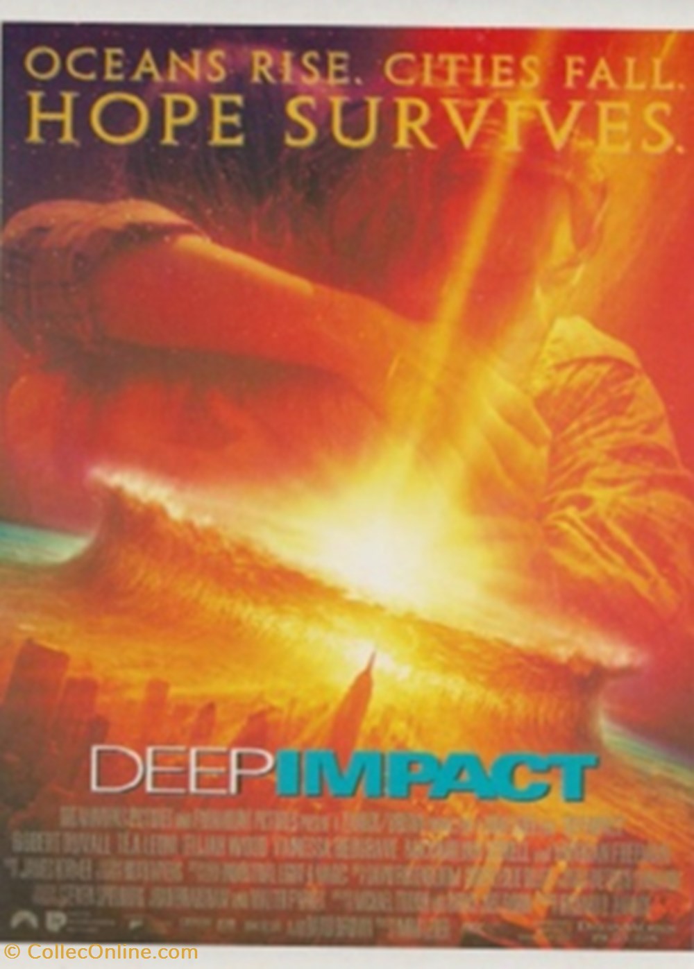Deep impact cartes postales autres deep impact