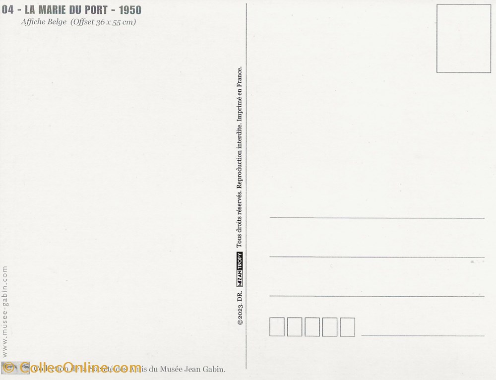 La marie du port cartes postales autres la marie du port