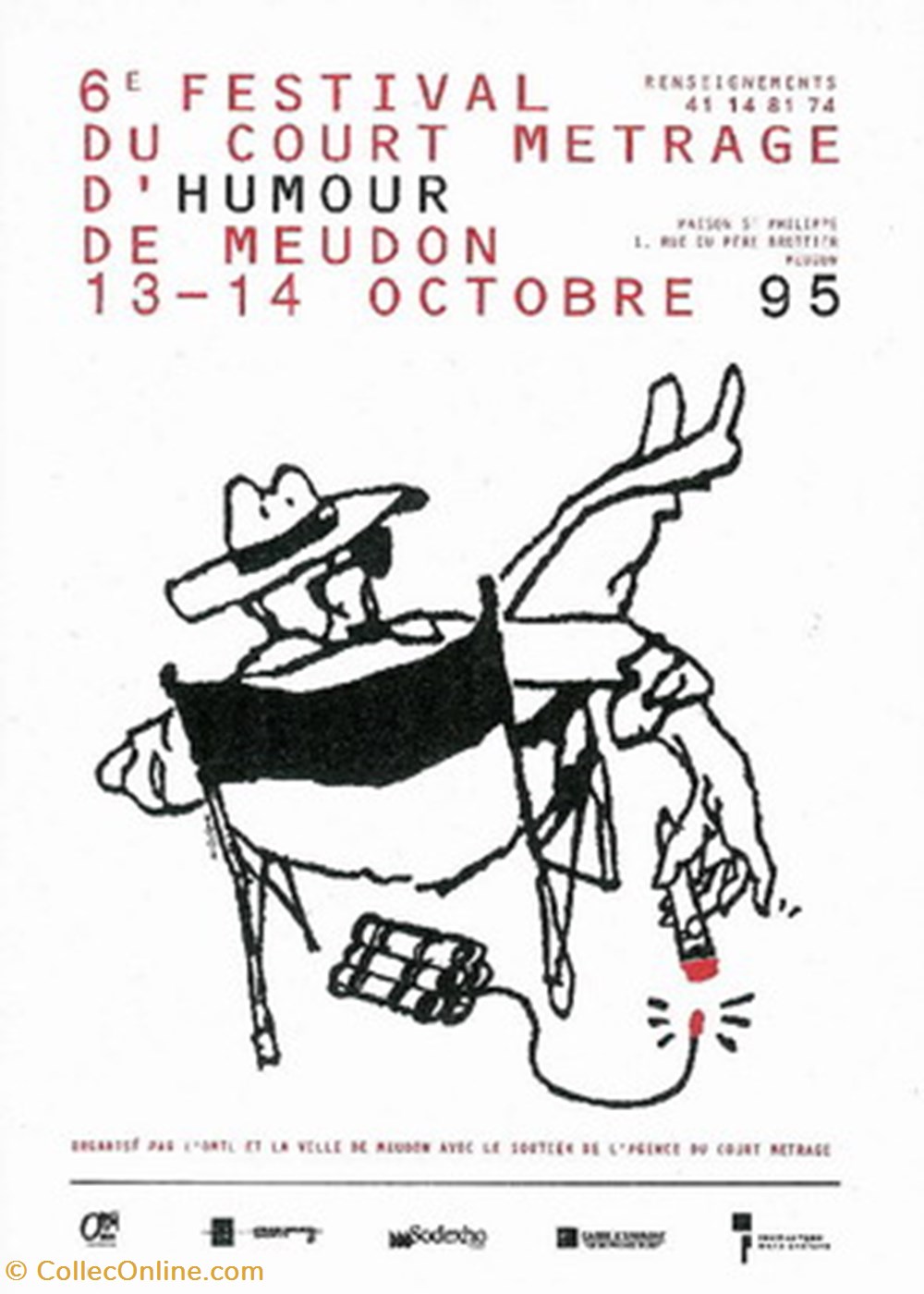 cartes postales autres meudon festival du court metrage humour 1995