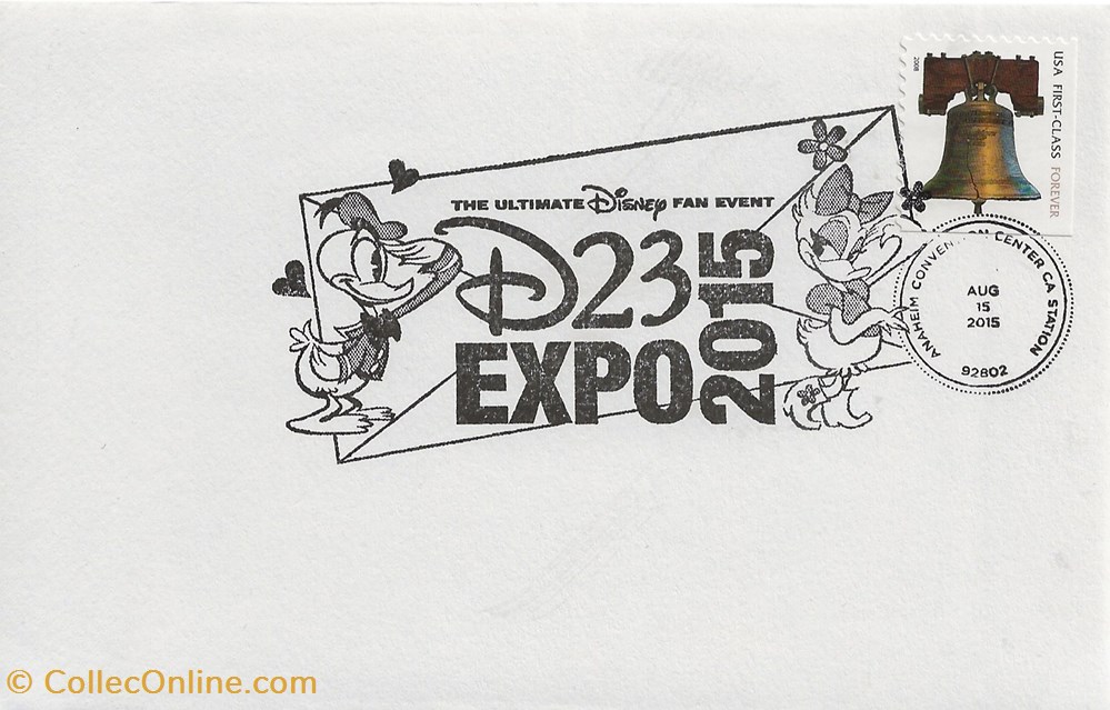Anaheim (Etats-Unis) 2015 D23 expo 2015 The ultimate Disney fan event timbres anaheim etats unis 2015 d23 expo 2015 the ultimate disney fan event